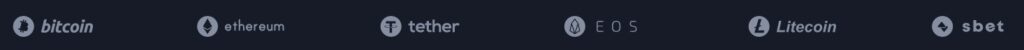 Supported payment options at Sportbet.one.