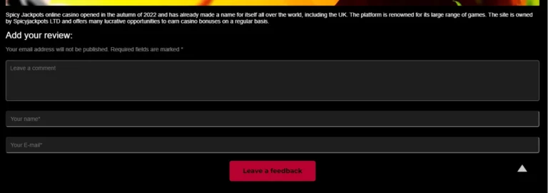 Customer support by Spicy Jackpots Casino