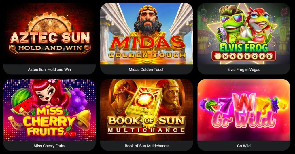 Pyramid Spins Casino top games