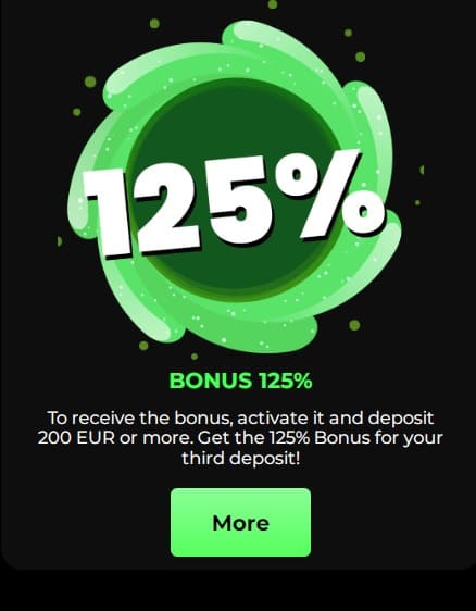 Raptor Wins Casino promotion