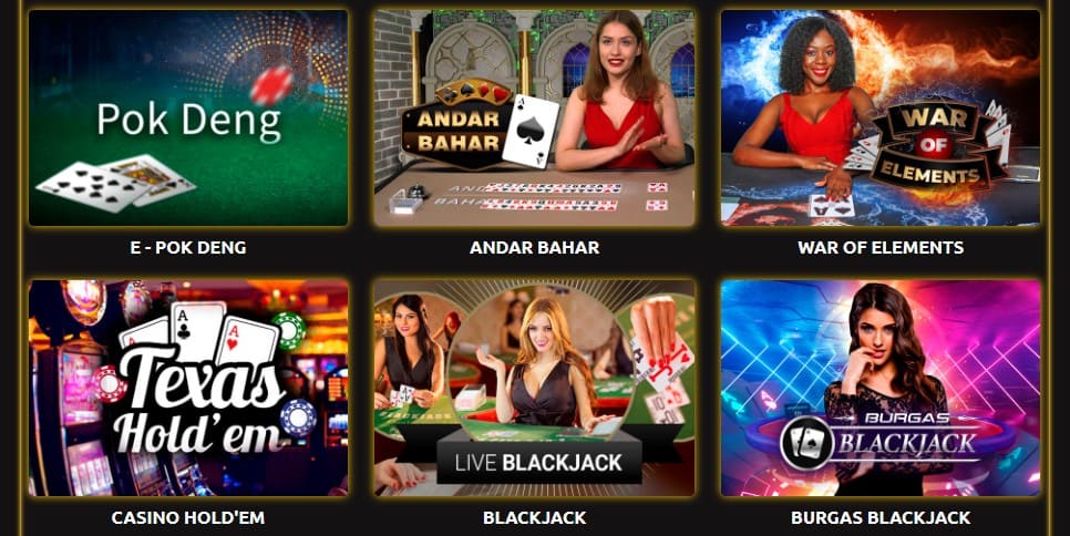 Triumph Casino type of games