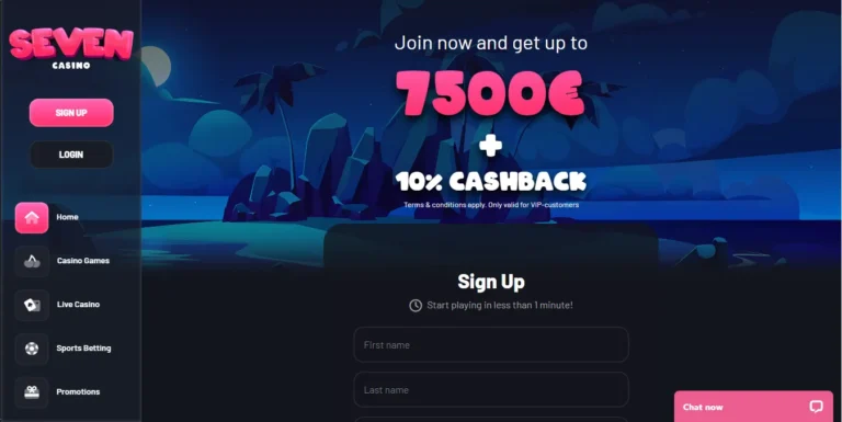 Seven Casino main banner